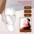 LED Facial Mask with Neck